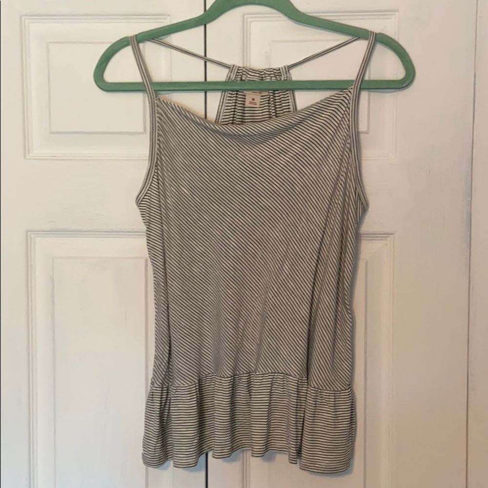 Striped tank top